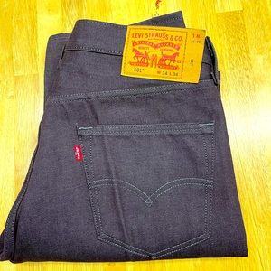 Levi 501 White Oak Cone Denim Button Fly W 34 L 34